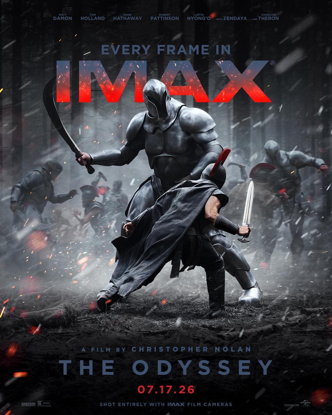 The poster for The Odyssey.